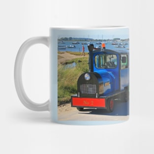 Hengistbury Head Land Train Mug